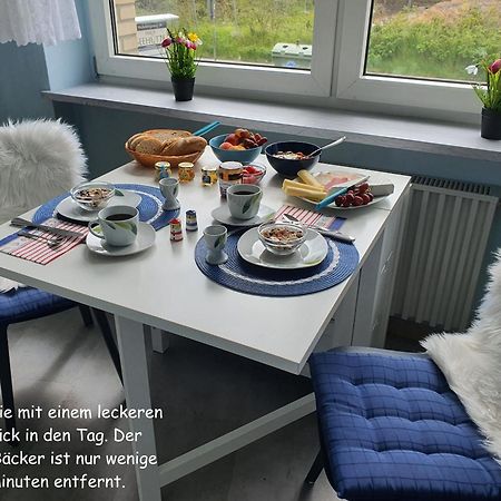Apartment 103 Im Haus Seehuette Direkt Am Strand In Cuxhaven Duhnen Mit Seesicht In Der Ferne Esterno foto