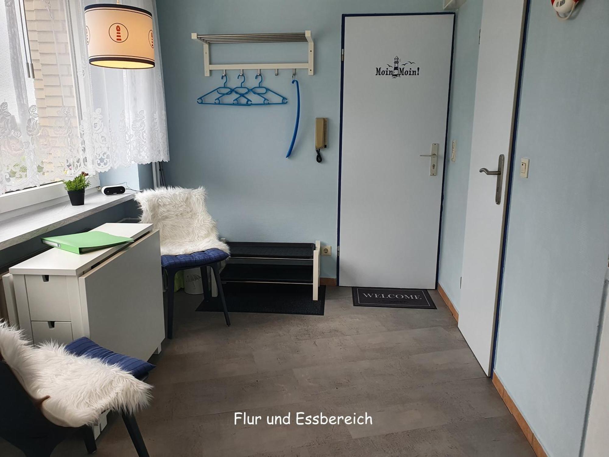 Apartment 103 Im Haus Seehuette Direkt Am Strand In Cuxhaven Duhnen Mit Seesicht In Der Ferne Esterno foto